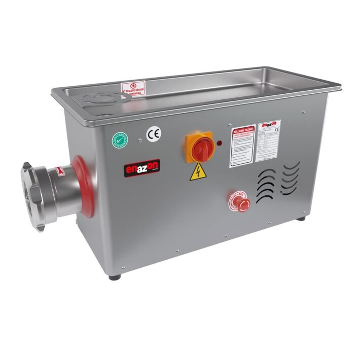 Enazon 32 No 32 lik Et Kıyma Makinesi 220 Volt Şehir Elektrikli 3 Kw 4 Hp (beygir) - Görsel 1