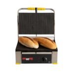 16 Dilim Elektrikli  Saf Demir Döküm Tost Makinesi Sarı 1550 W. Döküm :40x27 Cm - Görsel 4