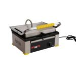 16 Dilim Elektrikli  Saf Demir Döküm Tost Makinesi Sarı 1550 W. Döküm :40x27 Cm