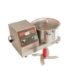 Büyük boy 4 Bıçaklı Humus Yapma Humus Hazırlama Makinası Nohut Ezme Makinası 8 Litre - Görsel 3