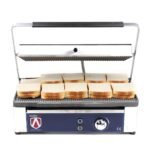 20 Dilim Elektrikli Tost Makinesi 2150 Watt- Döküm 49x30 - Ebat 29x42x50 Cm - Görsel 4