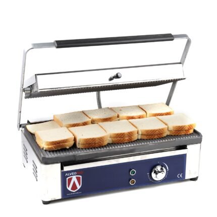 20 Dilim Elektrikli Tost Makinesi 2150 Watt- Döküm 49x30 - Ebat 29x42x50 Cm